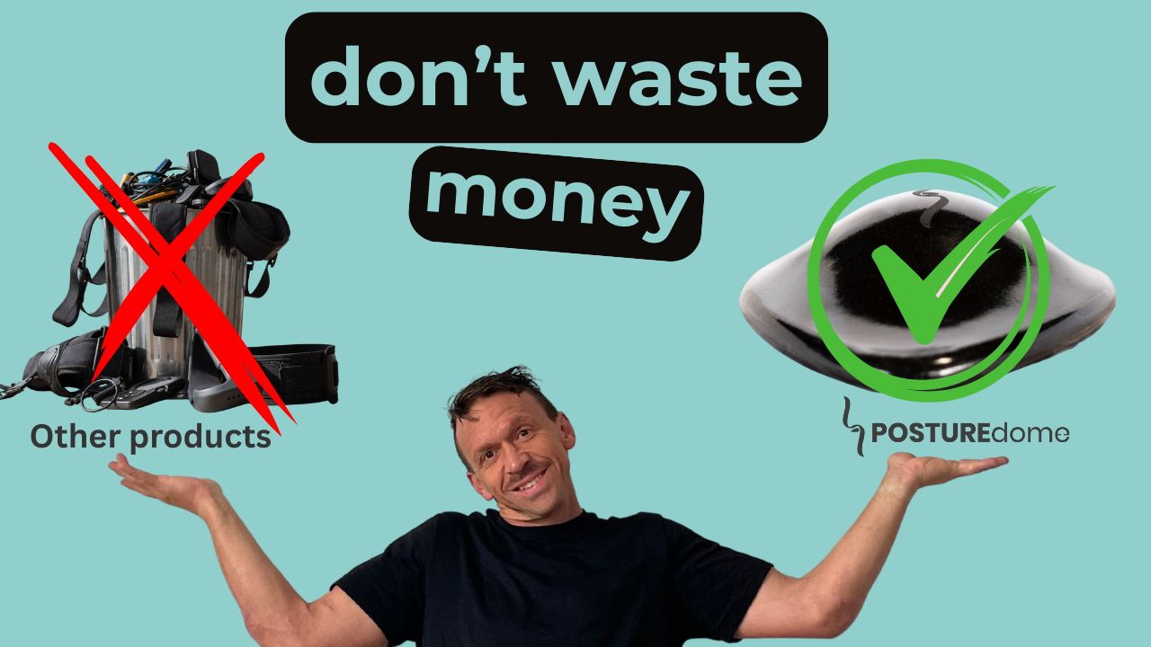 Load video: Andy explaining why POSTUREdome stands alone and does good posture better.